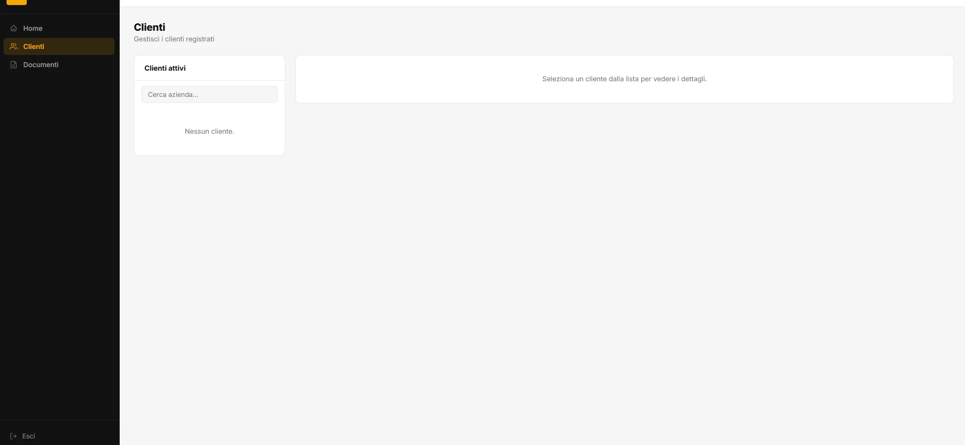 Socosil — Gestione clienti
